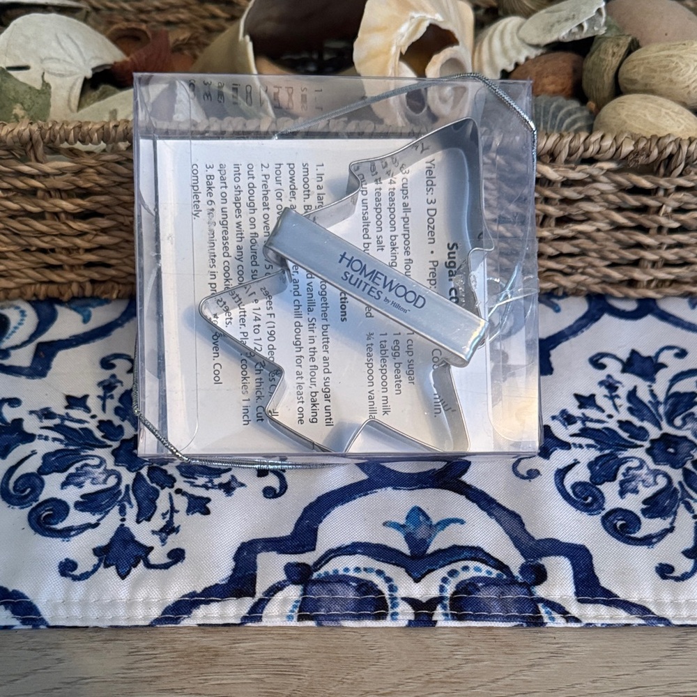 Tree-Shaped Silver Cookie Cutter